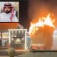 سعودی شہری ماہر فہد الدلبحی، جلتے ٹرک کو پیٹرول پمپ سے ہٹا کر ہیرو بن گئے — فوٹو: سوشل میڈیا