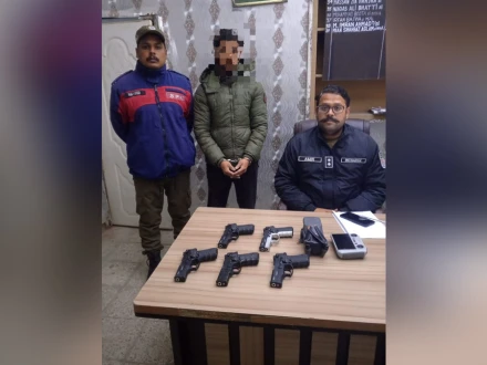 لاہور میں اسلحہ کی ترسیل ناکام، اسلحہ ڈیلر گرفتار