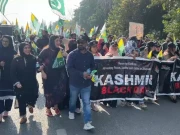 اسلام آباد میں یومِ سیاہ کے موقع پر بھارتی مظالم کے خلاف احتجاجی ریلی