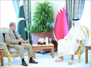 وزیراعظم شہباز شریف کی قطر کے امیر سے ملاقات