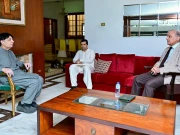 وزیر اعظم کی پارٹی کے سابق سینئر رہنما چوہدری نثار کے گھر آمد