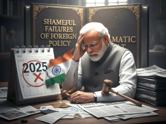 2025ء ؛ بھارتی خارجہ پالیسی کی شرمناک ناکامیوں اور بدترین سفارتی ہزیمت کا سال