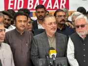 گل پلازہ متاثرین کے لیے ایکسپو سینٹر میں بازار قائم، عید تک دکانیں بحال ہو جائیں گی، شرجیل میمن