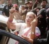 کراچی پریس کلب کے باہر سے عورت مارچ کی رہنما شیما کرمانی سمیت 8 سماجی کارکن گرفتار