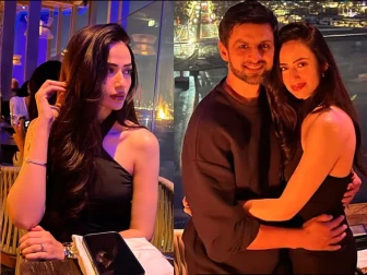 دبئی میں نیو ایئر کی خوشیاں، ثنا جاوید اور شعیب ملک کی تصاویر وائرل