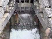 پانی کی سطح بلند ہونے پر سلمی ڈیم کا مرکزی اسپل وے کھول دیا گیا