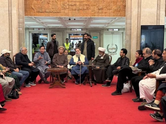 پی ٹی آئی اور تحریک تحفظ آئین پاکستان کا دھرنا پانچویں روز بھی جاری