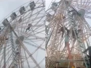 سیالکوٹ؛ آسمانی جھولے سے گر کر دو کمسن بچیاں شدید زخمی، ویڈیو وائرل