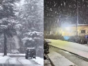 بالائی علاقوں میں برفباری اور ژالہ باری کے خوبصورت مناظر، ویڈیوز دیکھیں