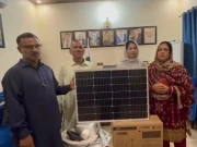 پی پی ایم پی اے اور پارلیمانی سیکریٹری روما مشتاق مٹو کی جانب سے مستحقین میں سولر سسٹم کی تقسیم