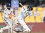 گوہاٹی ٹیسٹ: متھوسامی اور جینسن کی کیریئر بیسٹ اننگز، بھارت مشکلات کا شکار