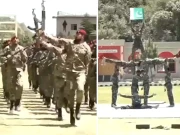 اسپیشل سروس گروپ کے کمانڈوز کی چراٹ میں پاسنگ آؤٹ پریڈ