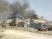 کراچی: کیمیکل و تیل سمیت پرفیوم کے دو گوداموں میں لگنے آگ پر قابو پالیا گیا
