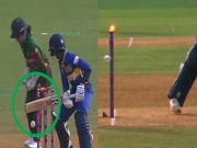 ویمنز ورلڈکپ: سری لنکن بیٹر بنگلادیش کیخلاف غیرمعمولی اسٹمپ آؤٹ ہوگئیں