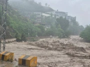 دریائے سوات میں پانی کے بہاؤ میں اضافے سے کئی علاقے زیر آب، الرٹ جاری