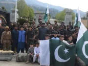 سوات میں پاک فوج اور پولیس کے ساتھ اظہار یکجہتی کیلیے ریلی