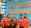 61ویں نیشنل چیمپئن شپ، پاکستان پولیس کی خواتین ٹیبل ٹینس ٹیم کی شاندار کامیابی