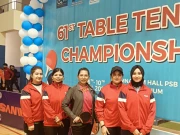 61ویں نیشنل چیمپئن شپ، پاکستان پولیس کی خواتین ٹیبل ٹینس ٹیم کی شاندار کامیابی