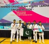 گرینڈ سلام یوتھ تائیکوانڈو لیگ میں پاکستانی ایتھلیٹس نے پانچ تمغے جیت لیے