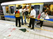 تائیوان ریلوے اسٹیشن پر حملہ کرنے والا تعاقب کے دوران عمارت سے گر کر ہلاک ہوگیا