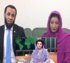 وزیراطلاعات کی معروف نیوز کاسٹر عشرت فاطمہ کے گھر آمد، قومی ٹی وی کیلیے خدمات کی پیش کش
