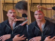  دی راک کی بیٹیوں کیساتھ ’میک اپ پارٹی‘ کی ویڈیو وائرل