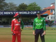 ٹی ٹوئنٹی ورلڈکپ: عمان کا آئرلینڈ کیخلاف ٹاس جیت کر فیلڈنگ کا فیصلہ