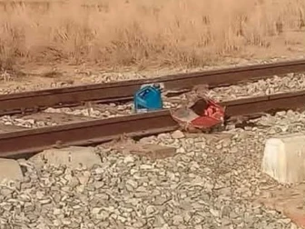 نصیر آباد میں ریلوے اسٹیشن کے قریب ٹریک پر دھماکا