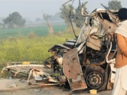 لعل شہباز قلندر عرس کے لیے لاہور سے آنے والی زائرین کی بس کو حادثہ، 16 افراد جاں بحق، متعدد زخمی