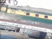 شالیمار ایکسپریس ٹرین حادثے کی سی سی ٹی وی ویڈیو سامنے آگئی