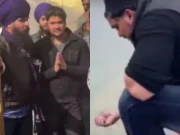 سکھوں کے مقدس مقام کی بے حرمتی؟ گولڈن ٹیمپل میں کُلی کرنے والا شخص گرفتار