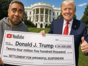 فیس بک، ایکس کے بعد یوٹیوب بھی جھک گیا، ٹرمپ کو کروڑوں ڈالر کی ادائیگی