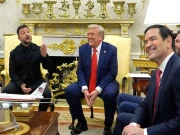 ٹرمپ کی یوکرینی صدر کے کالے سُوٹ کی تعریف پر وائٹ ہاؤس قہقہوں سے گونج اُٹھا 