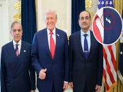 ٹرمپ کے کوٹ پر جہاز کا بَیچ؛ سوشل میڈیا پر بھارت کا مذاق بن گیا