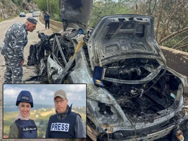 لبنان میں اسرائیل کے سفاکانہ حملے میں خاتون صحافی ساتھی رپورٹر سمیت شہید