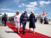 بادشاہ چارلس اور ملکہ کامیلا امریکا کے 4 روزہ دورے پر امریکا پہنچ گئے