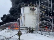 یوکرین کا روس میں تیل ذخیرہ کرنے والے علاقے میں ڈرون حملہ