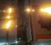 کراچی: ملینیم مال کے قریب بجلی کے تاروں میں آتشزدگی