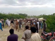 نوشہرہ فائرنگ واقعہ؛ جاں بحق 5 افراد کی نماز جنازہ ادا