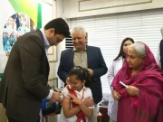 وزیر صحت سندھ نے خصوصی پولیو بوسٹر مہم کا افتتاح کردیا