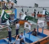مرکزی مسلم لیگ کراچی کے تحت کیماڑی جیٹی سے کشتی آزادی ریلی کا انعقاد