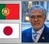 اسحاق ڈار سے جاپان اور پرتگال کے وزرائے خارجہ کا ٹیلیفونک رابطہ، خطے کی صورتحال پر تبادلہ خیال