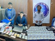 کراچی: غیر قانونی کرنسی ایکسچینج میں ملوث 2 ملزمان گرفتار، کروڑوں کی کرنسی برآمد