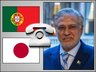 اسحاق ڈار سے جاپان اور پرتگال کے وزرائے خارجہ کا ٹیلیفونک رابطہ، خطے کی صورتحال پر تبادلہ خیال