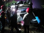 موٹروے ایم 3 ننکانہ کے قریب بس حادثہ، 3 افراد جاں بحق، 26 زخمی