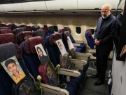 ایرانی وفد کے طیارے میں مناب حملے میں شہید 168 اسکول بچوں کی تصاویر اور خون آلود بستے بھی شامل