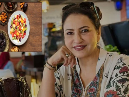 صبا فیصل نے افطٓاری بنانے کا قدیم طریقہ بتادیا