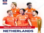 ایف آئی ایچ پرو ہاکی لیگ 2025 ہالینڈ نے جیت لی