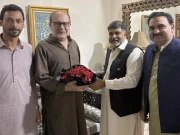 سابق وفاقی وزیر محمد علی درانی سے ایم کیوایم کے وفد کی ملاقات