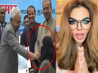 نقاب کھینچنے کا واقعہ: راکھی ساونت کا بھارتی وزیراعلیٰ سے سرعام معافی مانگنے کا مطالبہ